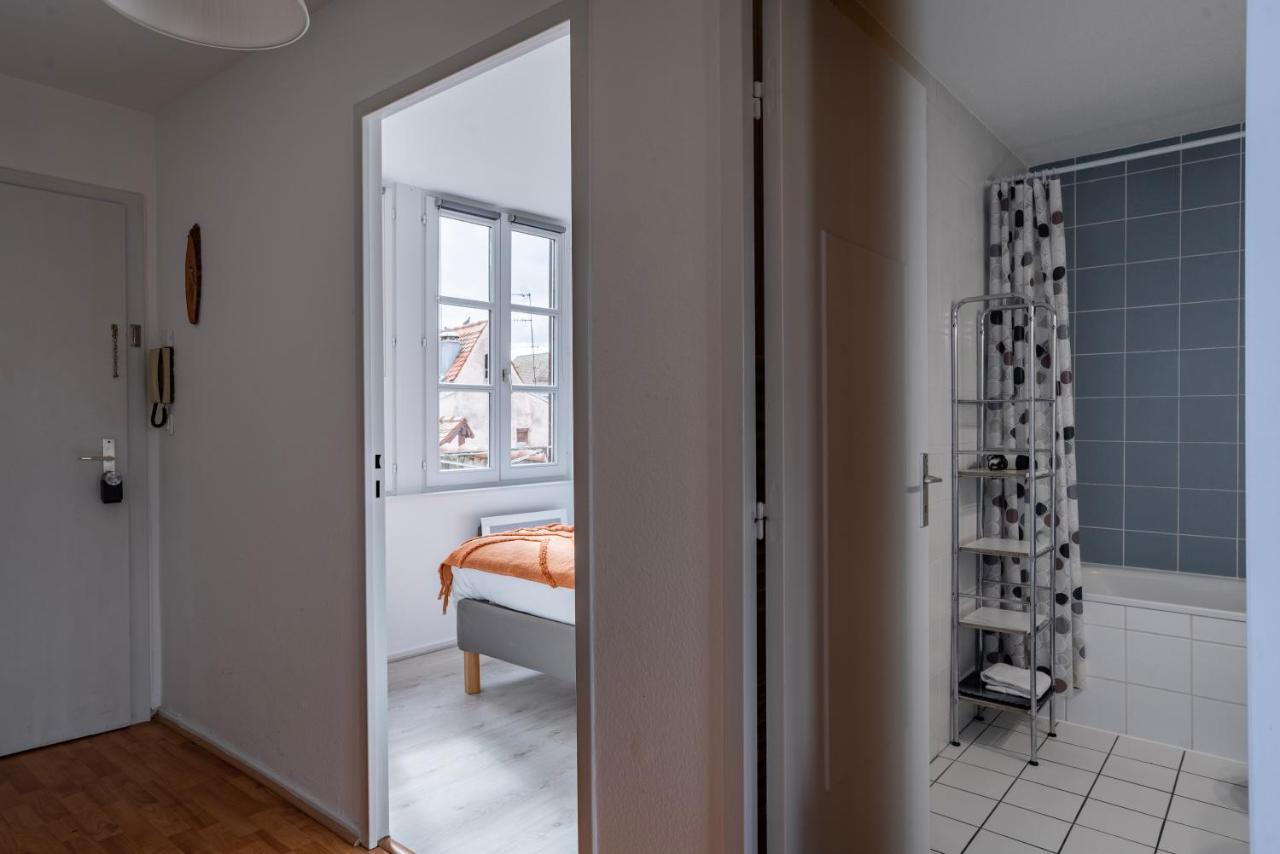Ferienwohnung Le Batelier - Hyper-Centre, Vue Unique Cathedrale Straßburg Exterior foto